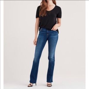 7 for all mankind wide leg flare jeans
